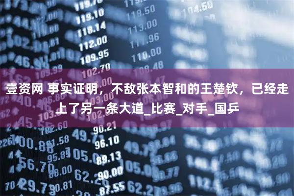 壹资网 事实证明,不敌张本智和的王楚钦,已经走上了另一条大道_比赛_对手_国乒